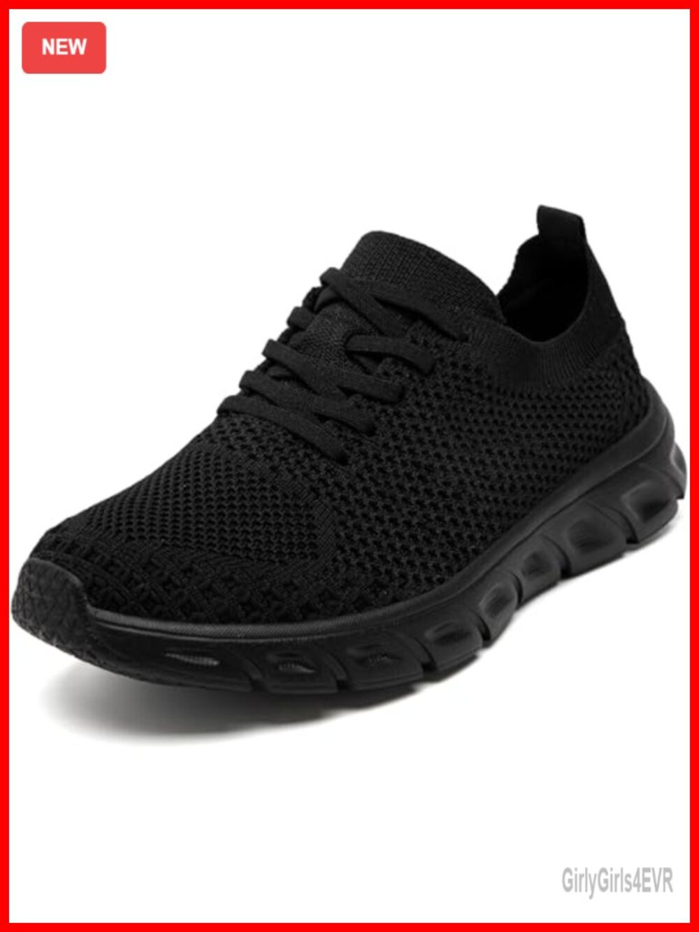 Lightweight Athletic Walking Shoes for Women Breathable Mesh Low Top Lace-Up